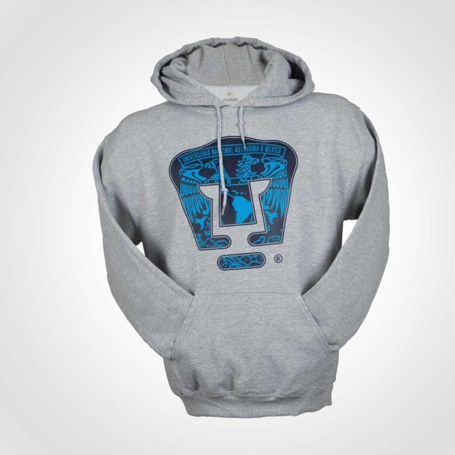 Sudadera Pumas UNAM Gris/Azul Unisex